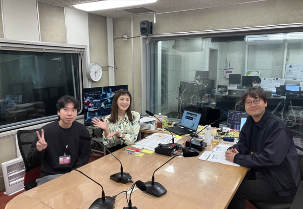 １１月３０日㈰にラジオ生出演